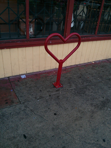 Heart Shaped Bike Lock