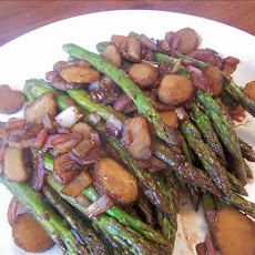 Asparagus and Water Chestnuts