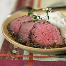 Coffee-Crusted Beef Tenderloin