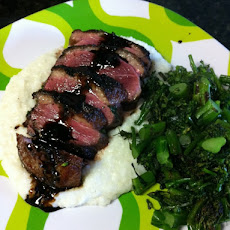 Duck with Broccolini & Tart Dressing