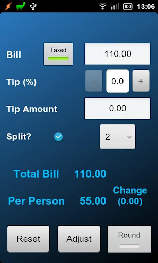 Tip Calc Rec -Tip calculator