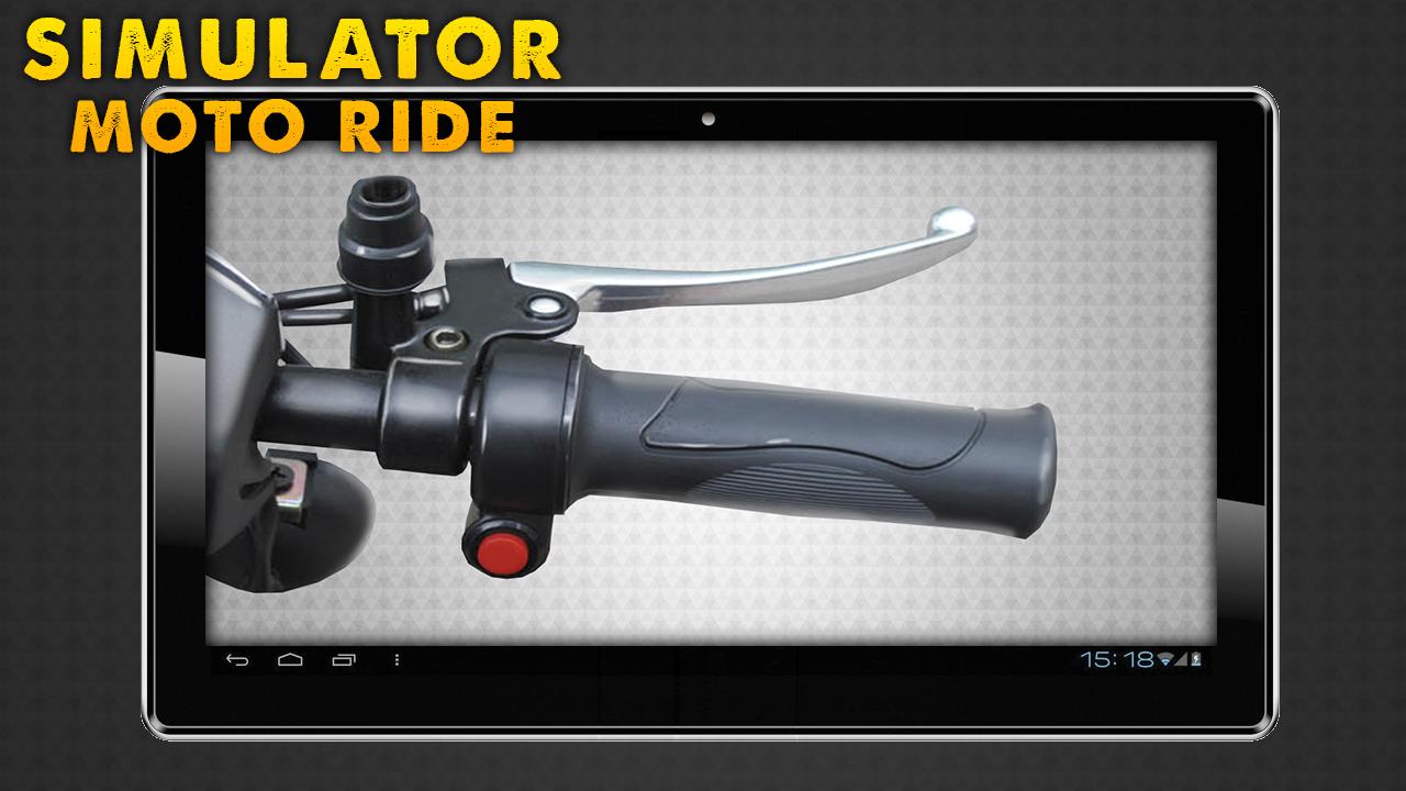 Android application Simulator Moto Ride screenshort