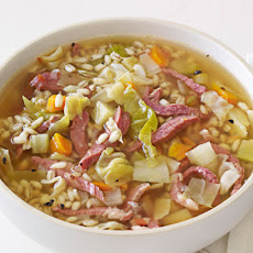 Corned Beef and Cabbage Soup