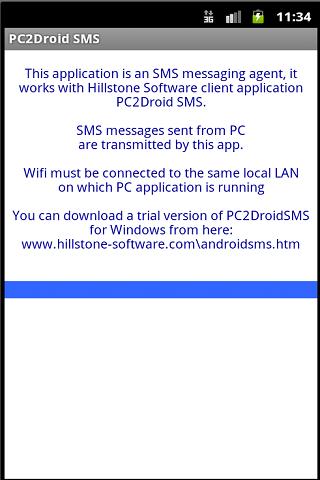 PC2Droid SMS