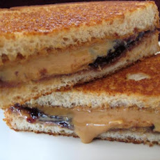 Grilled Peanut Butter and Jelly Sandwich