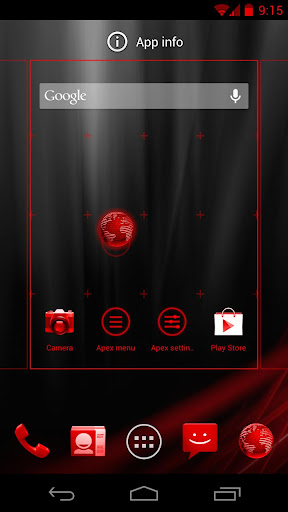 【免費個人化App】Red Blast Apex Theme Donate-APP點子