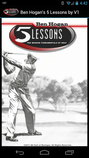 【免費運動App】Ben Hogan's 5 Lessons Analyzer-APP點子