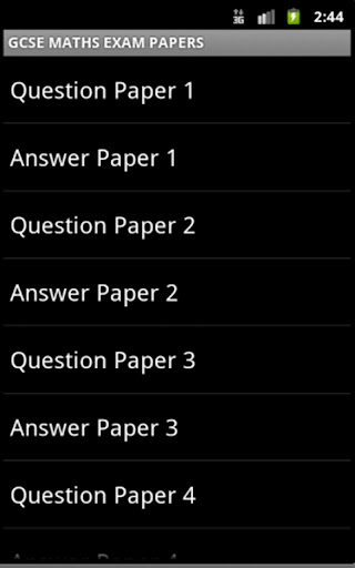 【免費教育App】MATHEMATICS EXAM PAPERS-APP點子