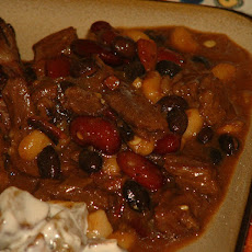 Flank Steak and 3 Beans