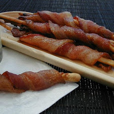 Bacon Wrapped Breadsticks