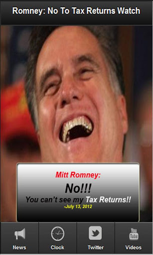 Mitt Romney: tax return watch