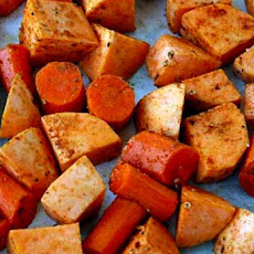 Sweet Potato and Carrot Crumble