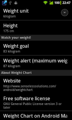 【免費健康App】Weight Chart v2-APP點子