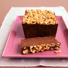 Frozen Peanut Butter, Chocolate, and Banana Loaf