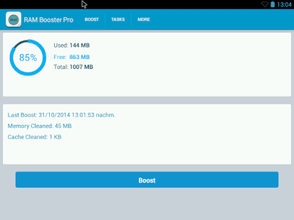 Ram Booster Para Vista