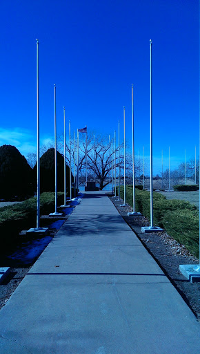 Avenue of Flags From the East