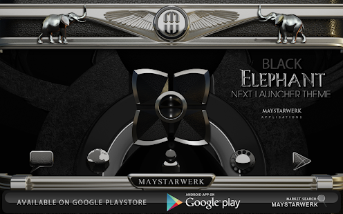 How to get Next Launcher Theme Black Elep 4.62 mod apk for bluestacks