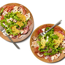 Prosciutto and Pickled Vegetables With Cheese
