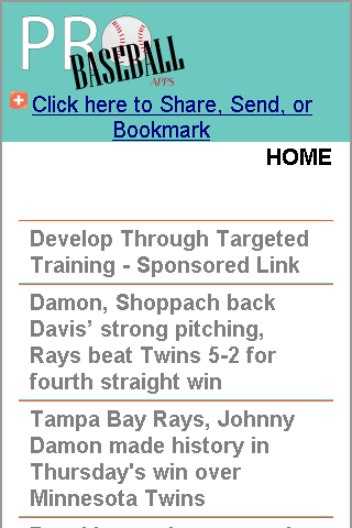 Tampa Bay Pro Baseball News