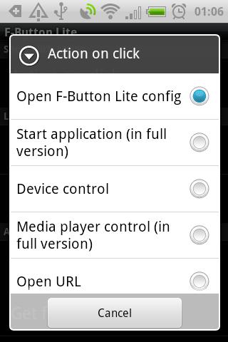 【免費工具App】F-Button Lite for HTC ChaCha-APP點子