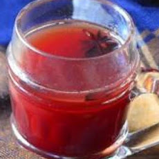 Spiced Apple-Pomegranate Cider