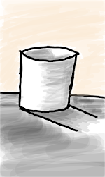 3D cup