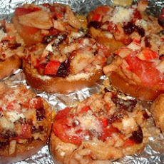 Crab, Chipotle & Tomato Bruschetta