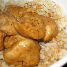 Honey Bourbon Chicken