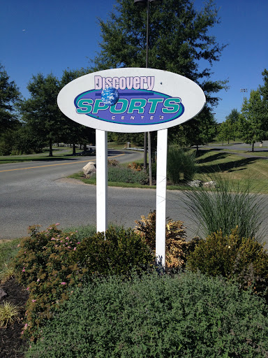 Discovery Sports Center Sign