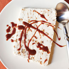 Pecan Praline Semifreddo with Bourbon Caramel