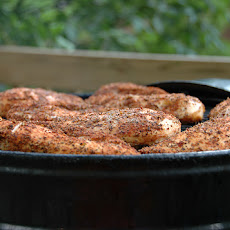 BBQ'd Spice Rubbed Chicken Breast