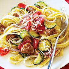 Italian Sausage and Zucchini Pasta