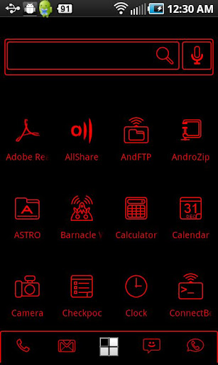 LightWorks Red ADW Theme