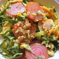 Slivered Kale Salad with Baby Beets