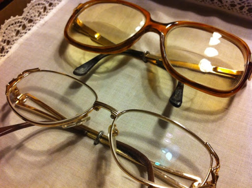gafas antiguas vintage de abuelo