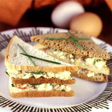 Egg Salad Club Sandwiches