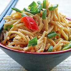 Peek-A-Boo Peanut Noodle Salad