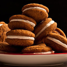 Gingersnap Sandwich Cookies with Lemon Filling Recipe