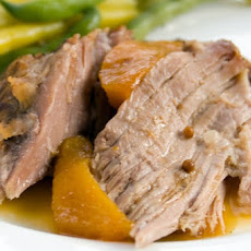 Slow Cooker Pork With Peaches