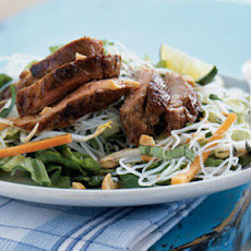 Vietnamese Caramelized Pork and Rice Noodle Salad
