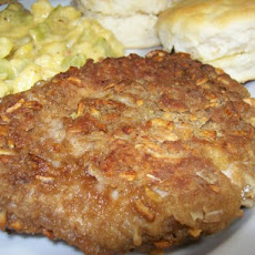 Onion Pan-Fried Pork Chops