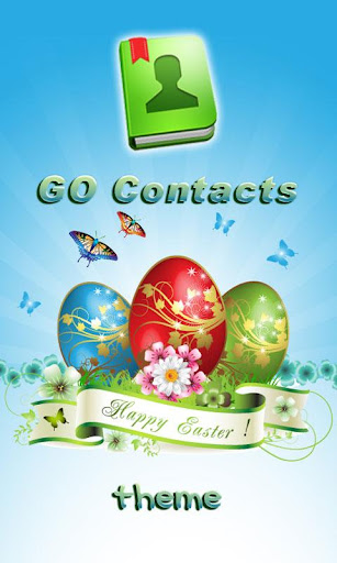GO Contacts Happy Easter Theme