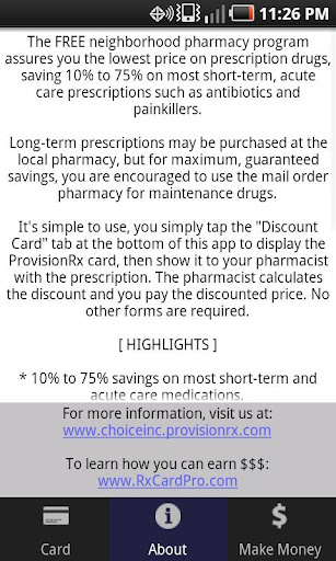 【免費醫療App】Rx Card Discount Prescriptions-APP點子