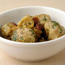 Turkey Kefta with Sweet Onion and Raisin Sauce