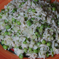 Peas and Rice Salad With Buttermilk Dressing