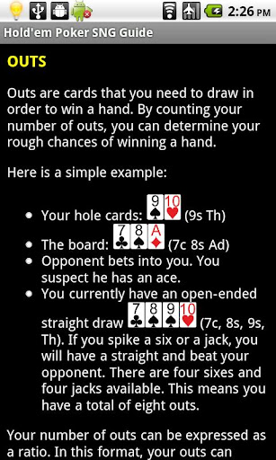 【免費書籍App】Hold'em Poker SNG Guide-APP點子