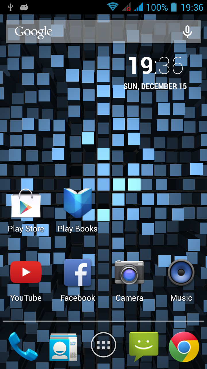 Android application AnyQube Live Wallpaper PRO screenshort