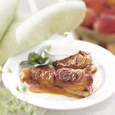 Peach Tarte Tatin