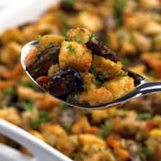 Turkey and Cornbread Stuffing Casserole