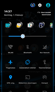 How to mod Free Dark and Blue CM12 Theme 2.0 apk for android
